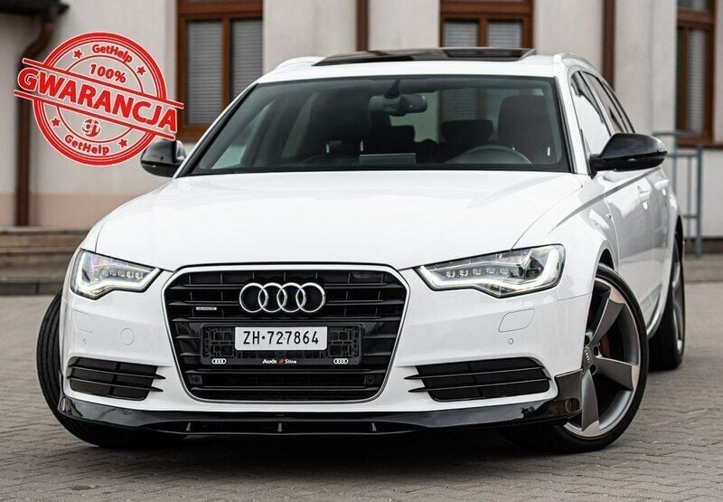 Biały Używany 2011 Audi A6 S-line plus Kombi | 63 700 zł (Uczciwa cena) - Obraz 1/4