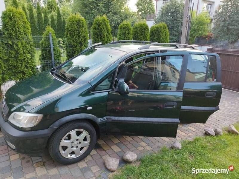 Zielony Używany 2000 Opel Zafira Elegance Minivan | 5500 zł (Dość drogi) - Obraz 1/4