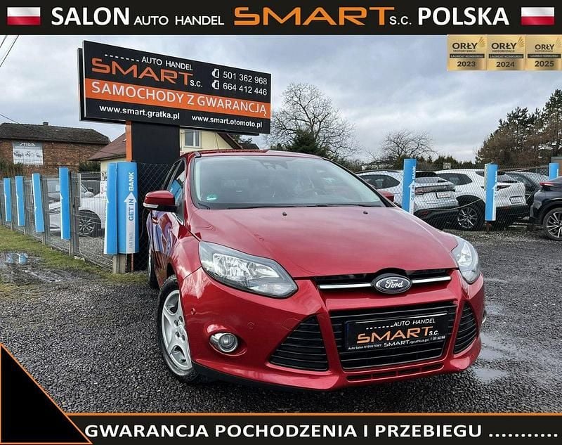 Używany Ford Focus Titanium 150 KM (110 kW) 2011 Bordowy Kombi