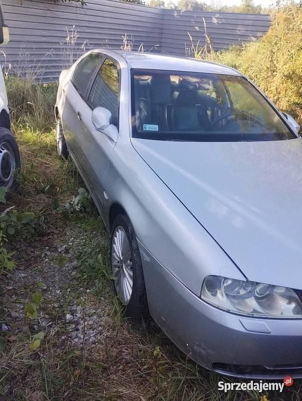 Srebrny Używany 2004 Alfa Romeo 166 Sedan/Limuzyna | 2500 zł - Obraz 1/4