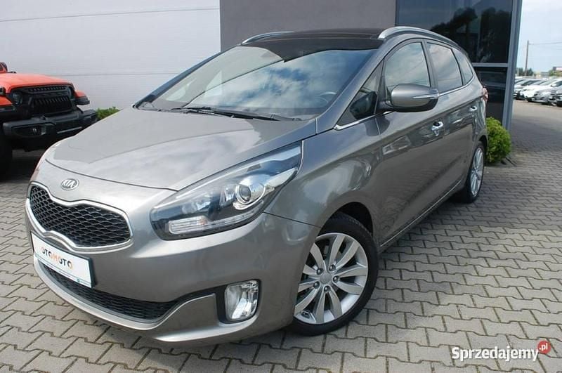 Szary (metalik) Używany 2015 Kia Carens 2 Minivan | 35 900 zł (Dobra cena) - Obraz 1/4