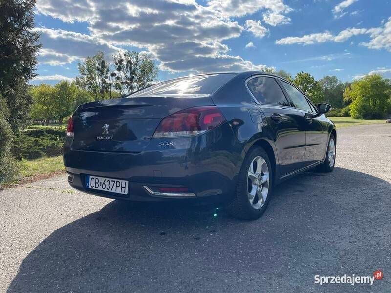 Używany Peugeot 508 2015 Granatowy Sedan/Limuzyna