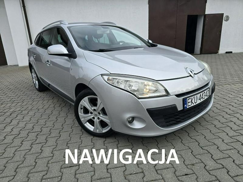 Srebrny Używany 2010 Renault Mégane GrandTour Kombi | 16 900 zł (Uczciwa cena) - Obraz 1/4