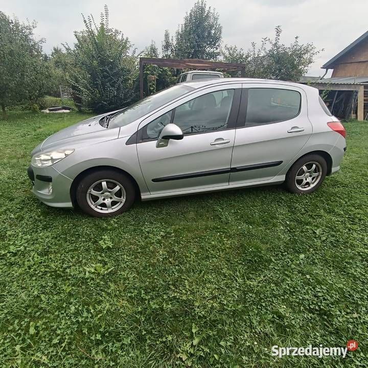 Srebrny Używany 2009 Peugeot 308 Hatchback | 13 500 zł (Uczciwa cena) - Obraz 1/4