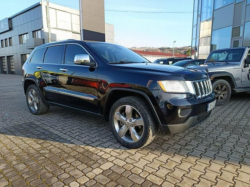 Niebieski ciemny (metalik) Używany 2010 Jeep Grand Cherokee Summit SUV | 57 900 zł - Obraz 1/4