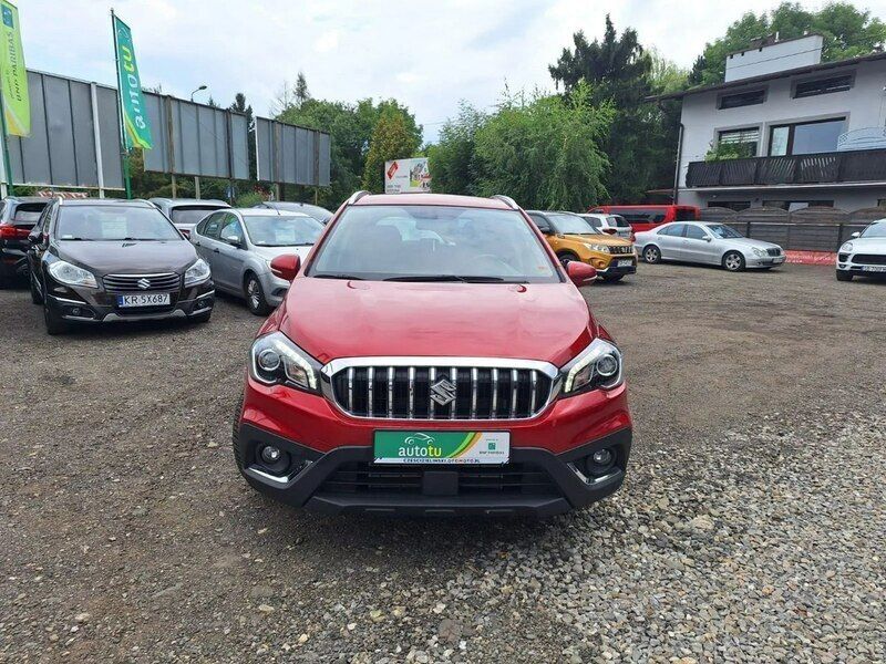Używany Suzuki SX4 S-Cross 111 KM (81 kW) 2017 Bordowy SUV