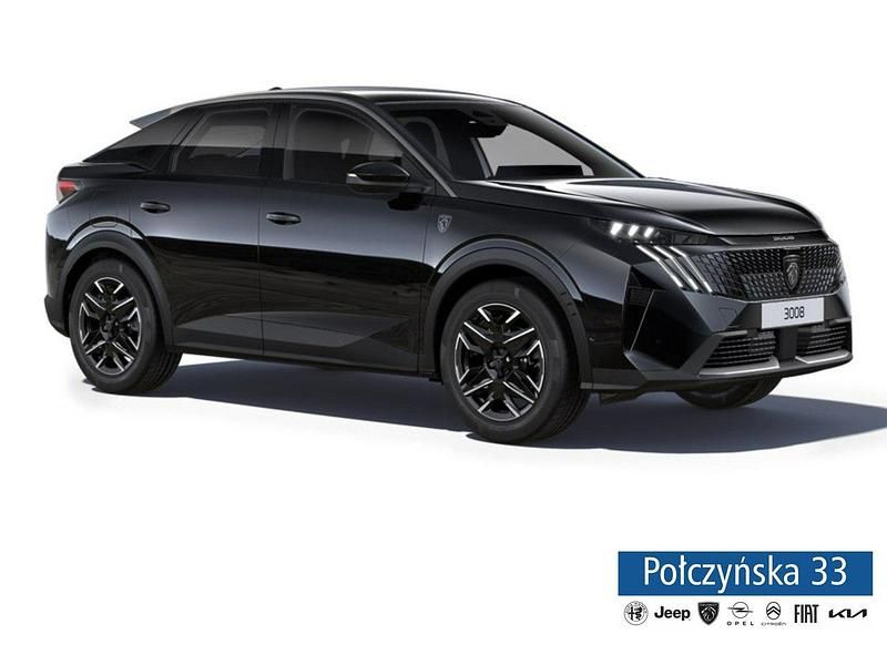 Nowe Peugeot 3008 145 KM (106 kW) 2025 Czarny (metalik) SUV