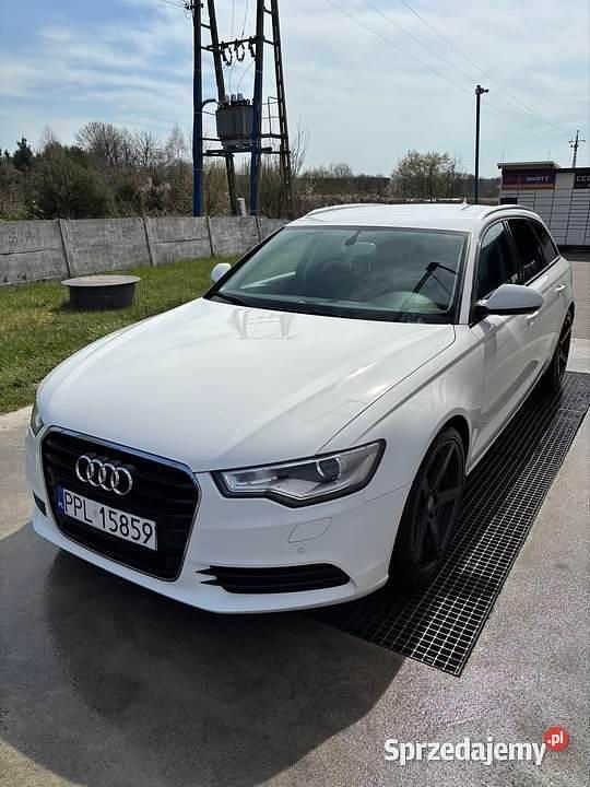 Biały Używany 2014 Audi A6 Kombi | 47 500 zł (Dobra cena) - Obraz 1/4