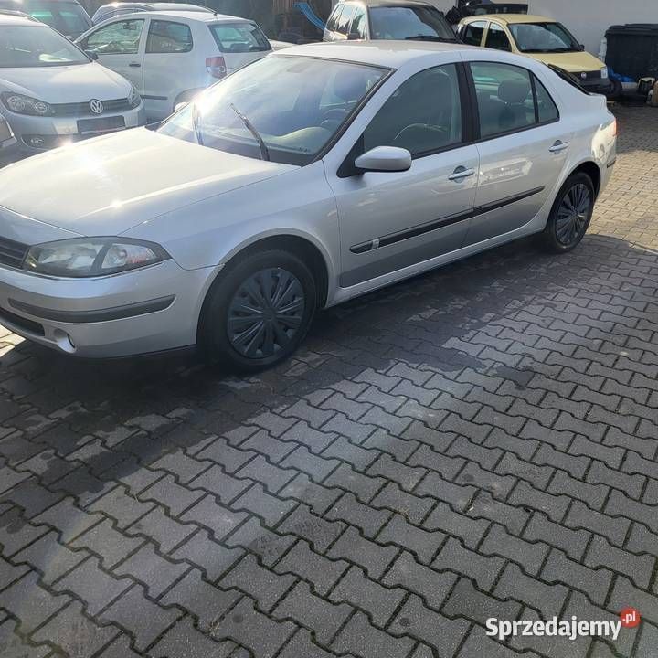 Srebrny Używany 2005 Renault Laguna II Hatchback | 9999 zł - Obraz 1/4