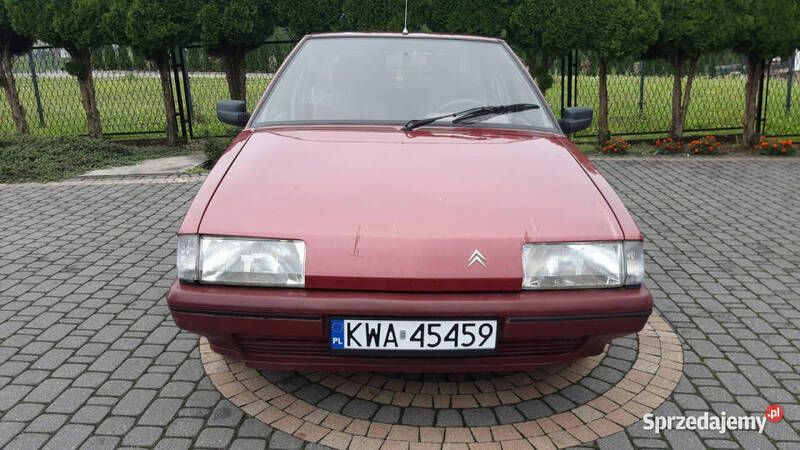 Bordowy Używany 1988 Citroën BX Hatchback | 11 800 zł - Obraz 1/4