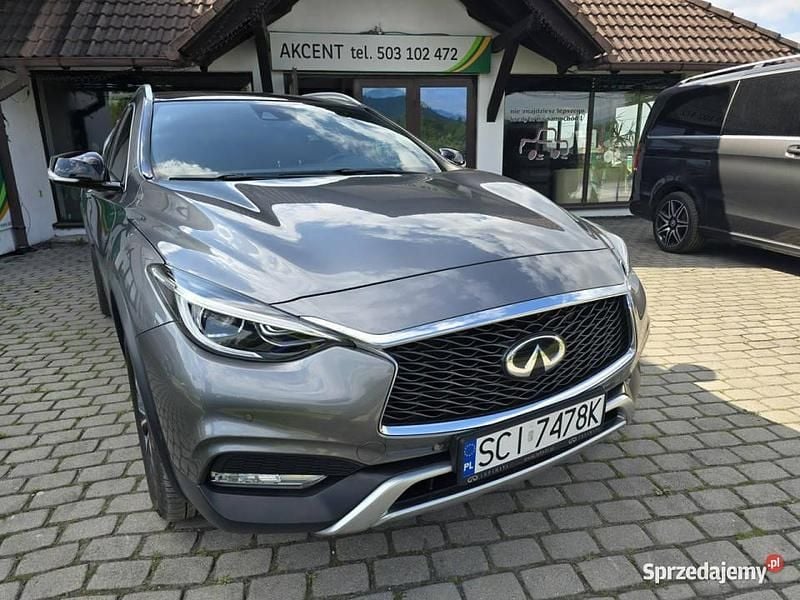 Szary Używany 2019 Infiniti QX30 SUV | 99 000 zł - Obraz 1/4