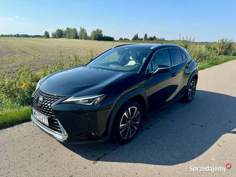 Czarny Używany 2019 Lexus UX 200 SUV | 99 900 zł - Obraz 1/4