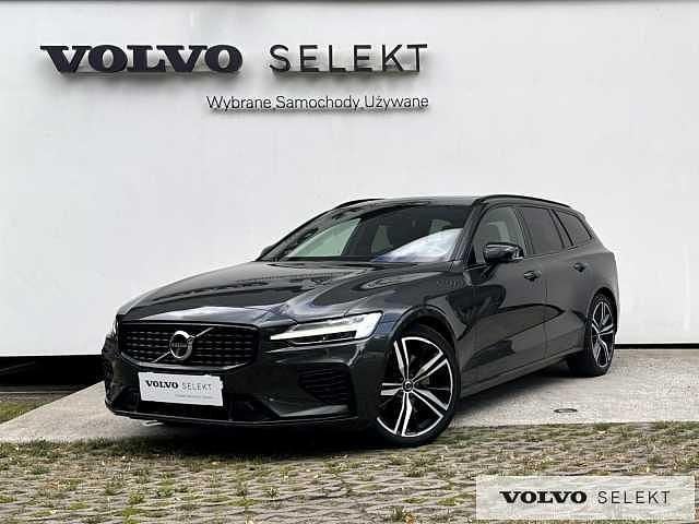 Szary Używany 2021 Volvo V60 Kombi | 149 900 zł (Uczciwa cena) - Obraz 1/3