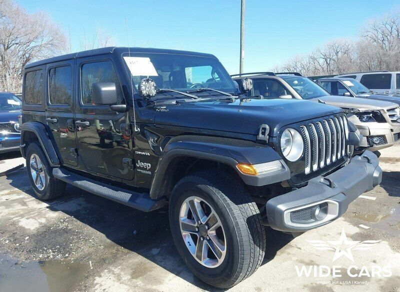 Czarny (metalik) Używany 2018 Jeep Wrangler SUV | 67 300 zł - Obraz 1/4