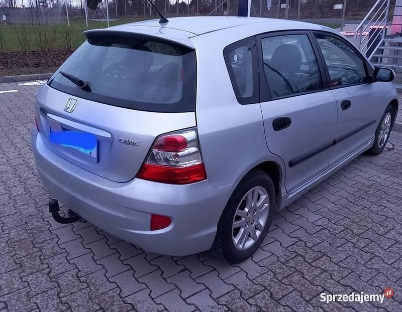 Srebrny Używany 2004 Honda Civic Hatchback | 6100 zł (Uczciwa cena) - Obraz 1/3