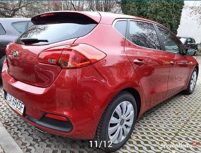 Czerwony Używany 2013 Kia Ceed 2 Hatchback | 29 800 zł (Uczciwa cena) - Obraz 1/4