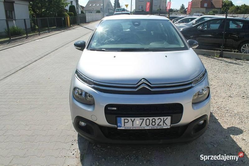 Szary Używany 2017 Citroën C3 Hatchback | 16 900 zł - Obraz 1/4
