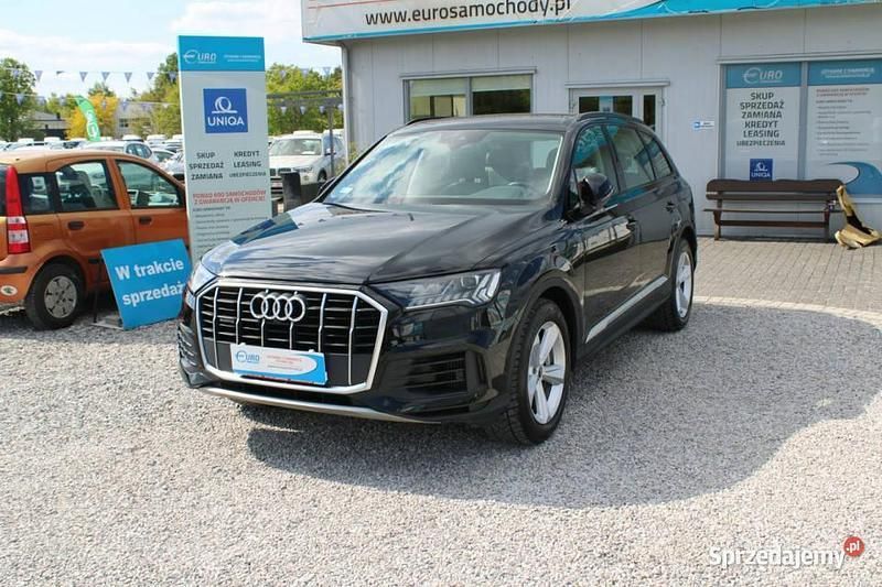 Czarny Używany 2020 Audi Q7 SUV | 172 900 zł - Obraz 1/4