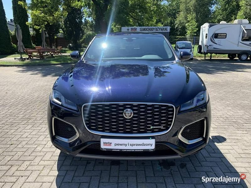 Niebieski ciemny Używany 2022 Jaguar F-Pace SUV | 250 000 zł - Obraz 1/2