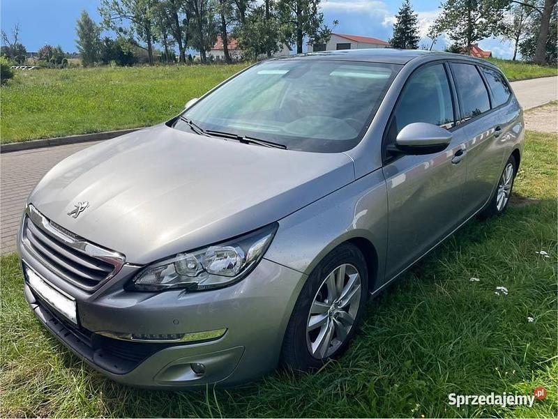 Srebrny Używany 2015 Peugeot 308 Kombi | 21 000 zł (Uczciwa cena) - Obraz 1/4