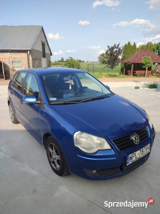 Niebieski Używany 2008 VW Polo Hatchback | 6500 zł (Dobra cena) - Obraz 1/4