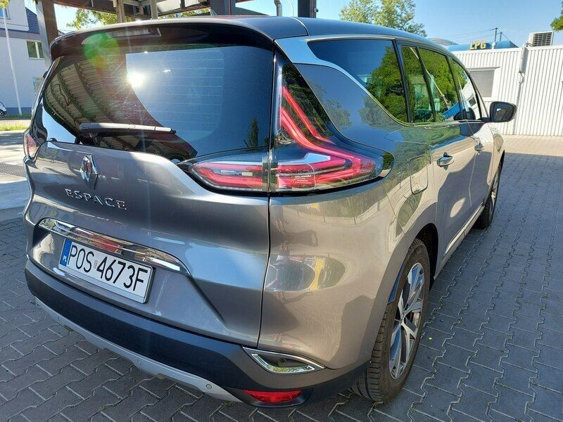 Używany Renault Espace 160 KM (117 kW) 2019 Grafitowy Minivan