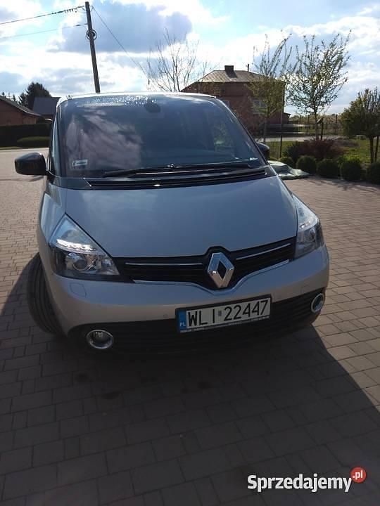Używany Renault Espace 2014 Srebrny Minivan