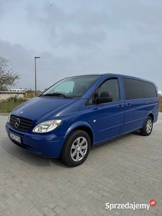 Niebieski Używany 2007 Mercedes Vito Minivan | 35 000 zł (Uczciwa cena) - Obraz 1/4