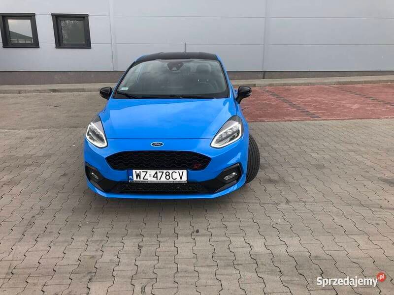 Niebieski Używany 2021 Ford Fiesta ST Hatchback | 105 000 zł - Obraz 1/4