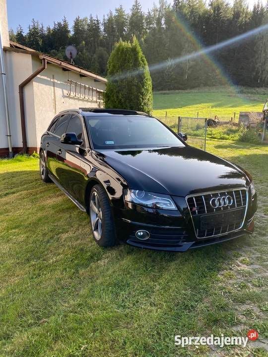 Czarny Używany 2008 Audi A4 S-Line Sedan/Limuzyna | 37 500 zł (Drogi) - Obraz 1/4