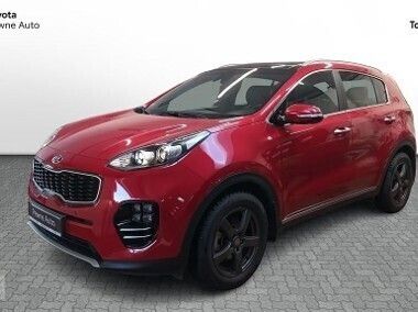 Bordowy Używany 2018 Kia Sportage GT-Line SUV | 95 900 zł (Drogi) - Obraz 1/4