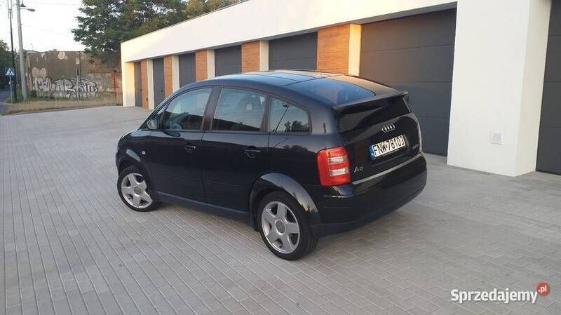 Czarny Używany 2002 Audi A2 Hatchback | 2900 zł (Super Cena) - Obraz 1/4