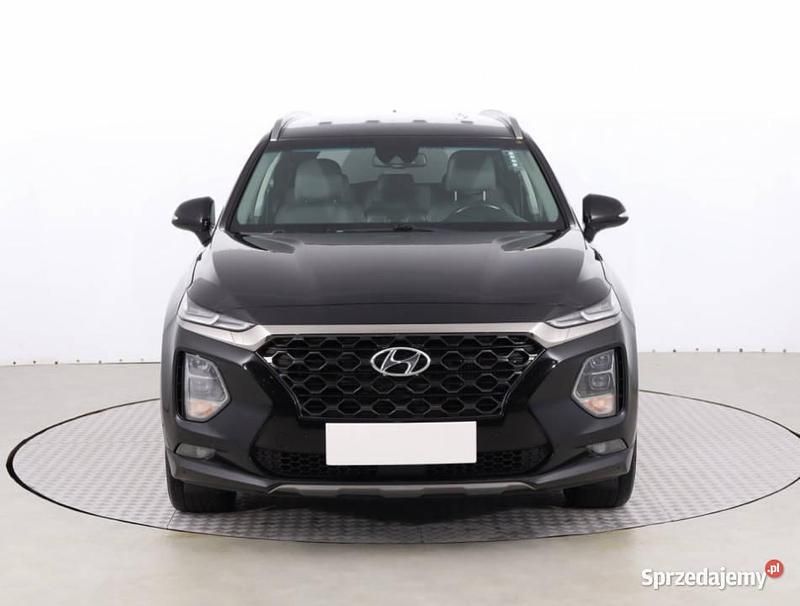 Czarny Używany 2018 Hyundai Santa Fe SUV | 91 999 zł (Uczciwa cena) - Obraz 1/4