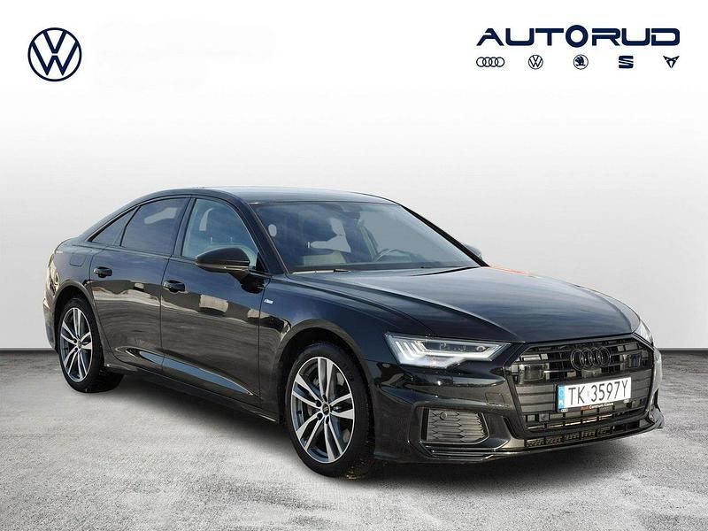 Używany Audi A6 S-Line 340 KM (250 kW) 2020 Czarny Sedan/Limuzyna