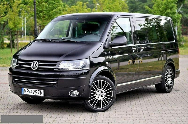 Czarny Używany 2013 VW Multivan Highline Van | 122 900 zł - Obraz 1/4