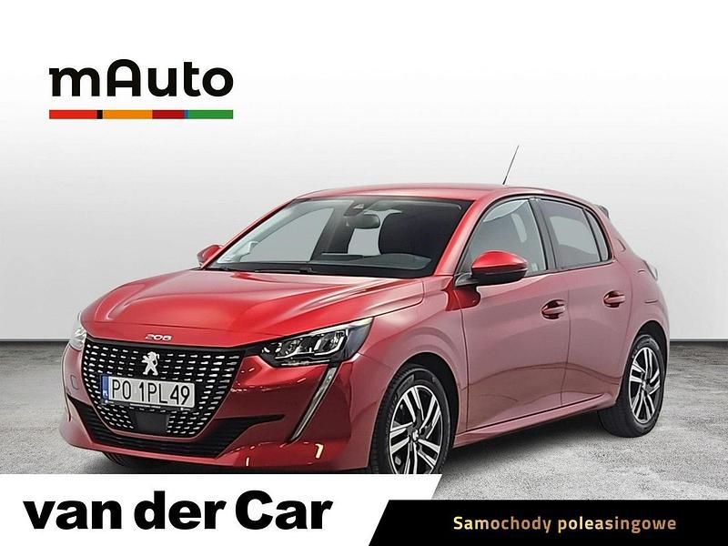 Używany Peugeot 208 Allure 130 KM (95 kW) 2020 Czerwony Hatchback