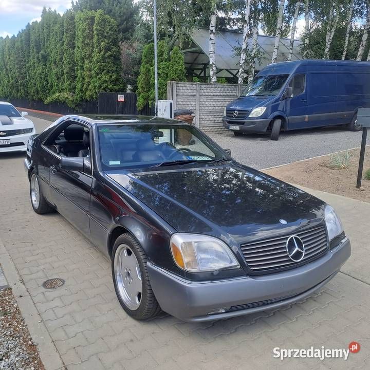 Czarny Używany 1995 Mercedes S500 Sedan/Limuzyna | 45 000 zł - Obraz 1/4