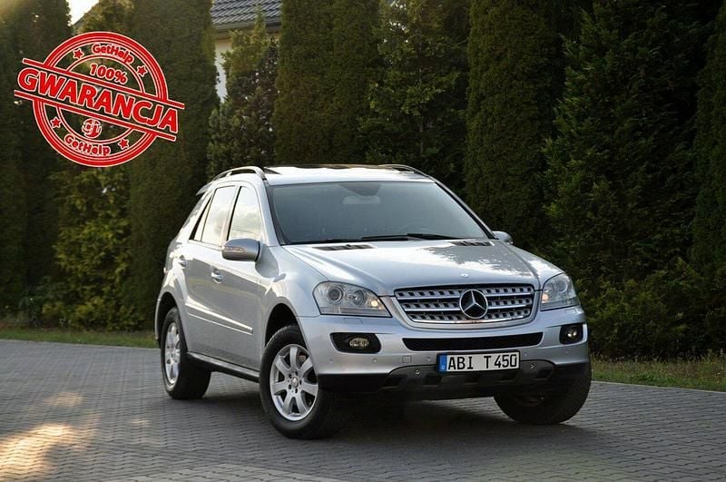 Srebrny Używany 2008 Mercedes ML280 SUV | 31 900 zł - Obraz 1/4