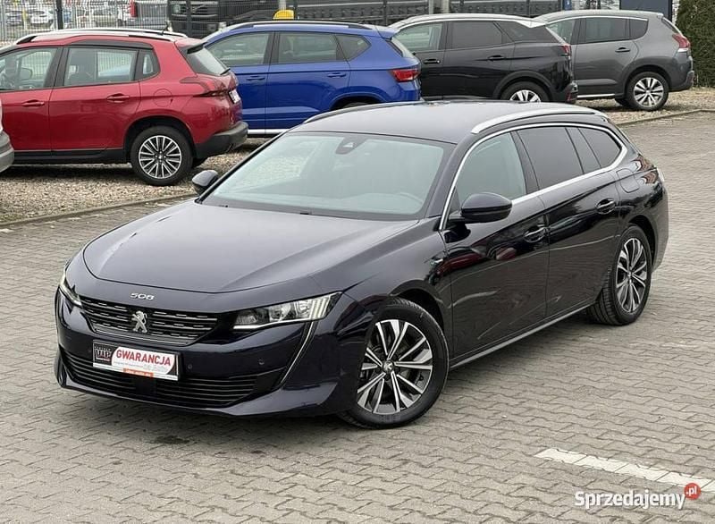 Granatowy Używany 2021 Peugeot 508 Kombi | 75 900 zł (Dobra cena) - Obraz 1/4