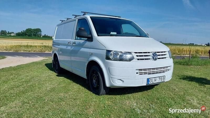 Biały Używany 2010 VW T5 Van | 19 900 zł - Obraz 1/4