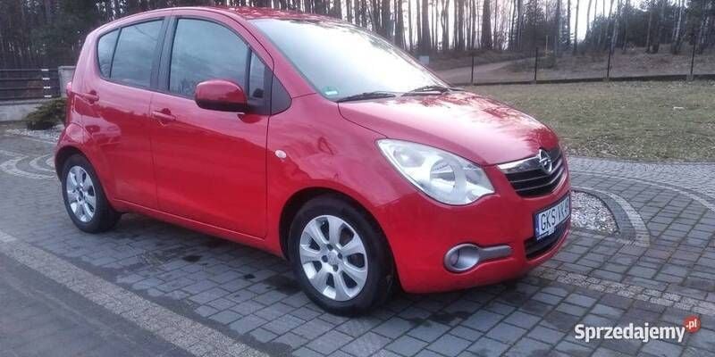 Czerwony Używany 2008 Opel Agila Minivan | 12 800 zł - Obraz 1/4