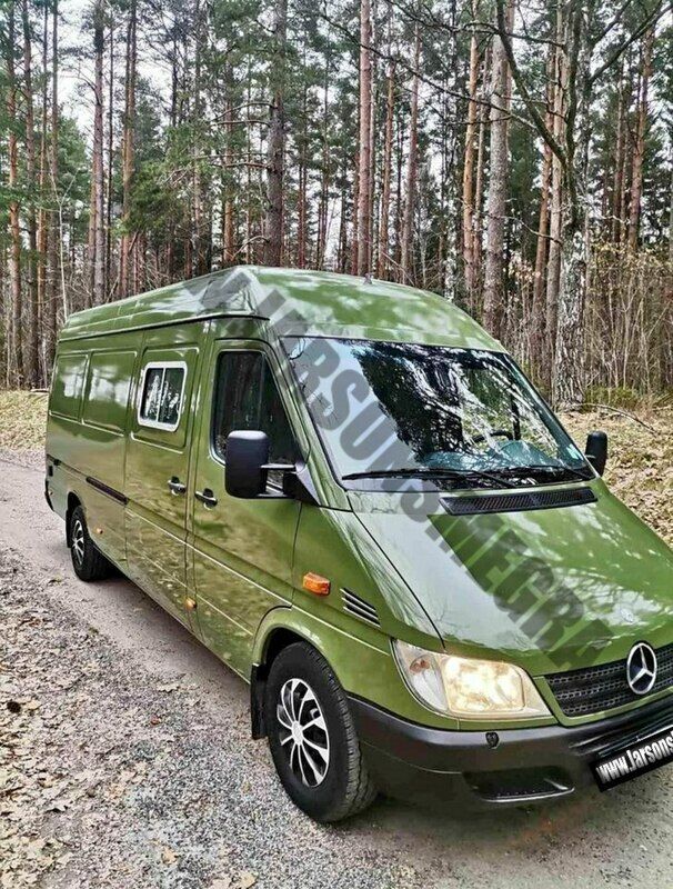 Zielony Używany 2005 Mercedes Sprinter Van | 70 750 zł - Obraz 1/4