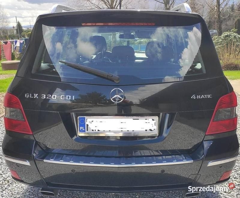Używany Mercedes GLK320 2009 Czarny SUV