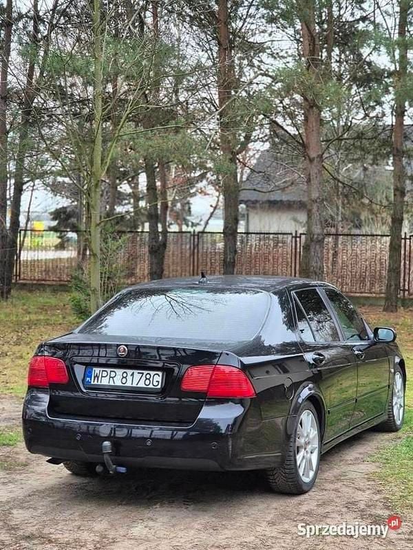 Czarny Używany 2006 Saab 9-5 Sedan/Limuzyna | 12 900 zł - Obraz 1/4