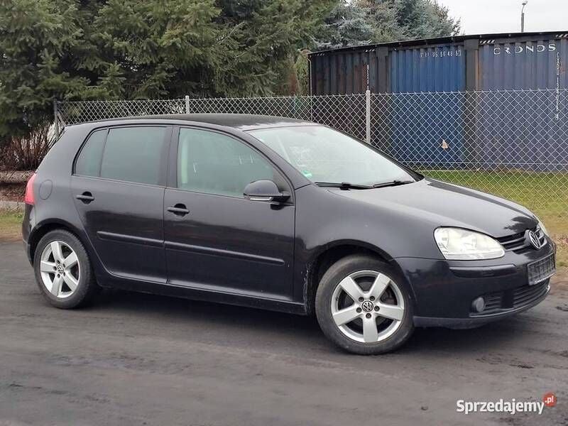 Używany VW Golf V 2007 Czarny Hatchback
