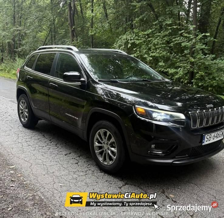 Czarny Używany 2019 Jeep Cherokee SUV | 81 000 zł (Uczciwa cena) - Obraz 1/4