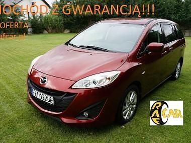 Bordowy Używany 2011 Mazda 5 Minivan | 23 999 zł (Uczciwa cena) - Obraz 1/4