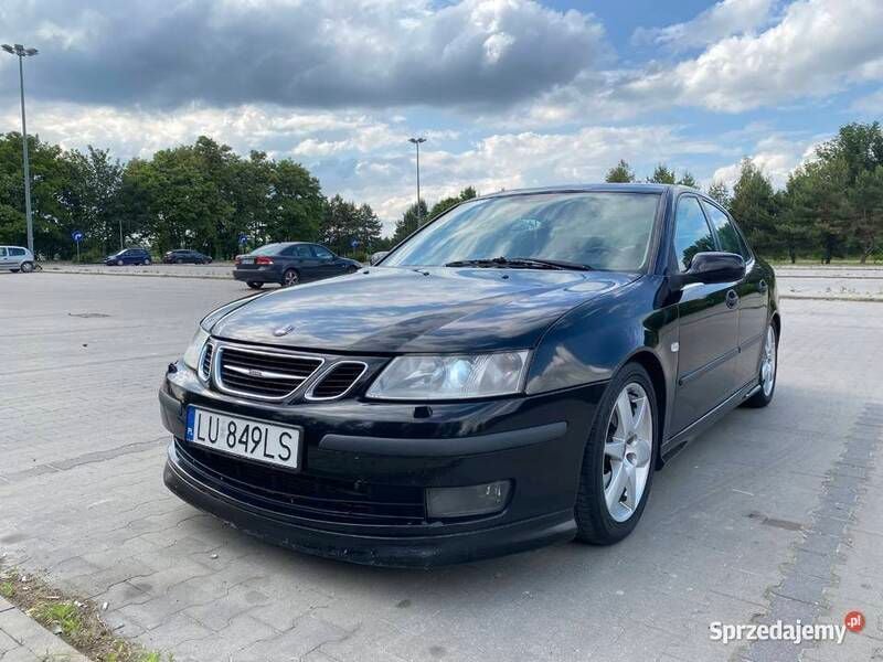Używany Saab 9-3 Aero 252 KM (185 kW) 2005 Czarny Sedan/Limuzyna