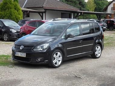 Czarny Używany 2011 VW Touran Minivan | 25 900 zł (Uczciwa cena) - Obraz 1/4