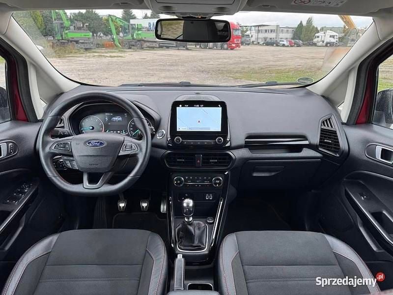 Bordowy Używany 2018 Ford Ecosport ST-Line SUV | 45 950 zł (Uczciwa cena) - Obraz 1/4